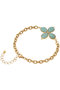 FLEUR Amazoniteブレスレット バイ サン・スワサント・キャトル パリ/by 164 PARIS