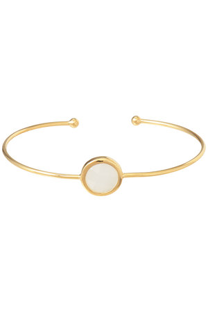 バイ サン・スワサント・キャトル パリ/by 164 PARISのJONC MOONSTONEバングル(150300/150302)