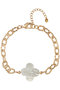 TREFLE NACREブレスレット バイ サン・スワサント・キャトル パリ/by 164 PARIS ゴールド
