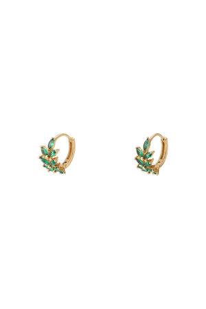 バイ サン・スワサント・キャトル パリ/by 164 PARISのEPI EMERAUDE ピアス(150100/150101)
