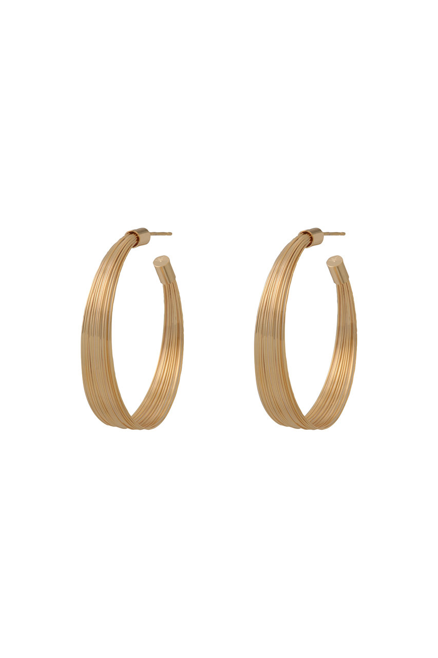 by 164 PARIS MULTIFILS ピアス (ゴールド, F) バイ サン・スワサント・キャトル パリ ELLE SHOP