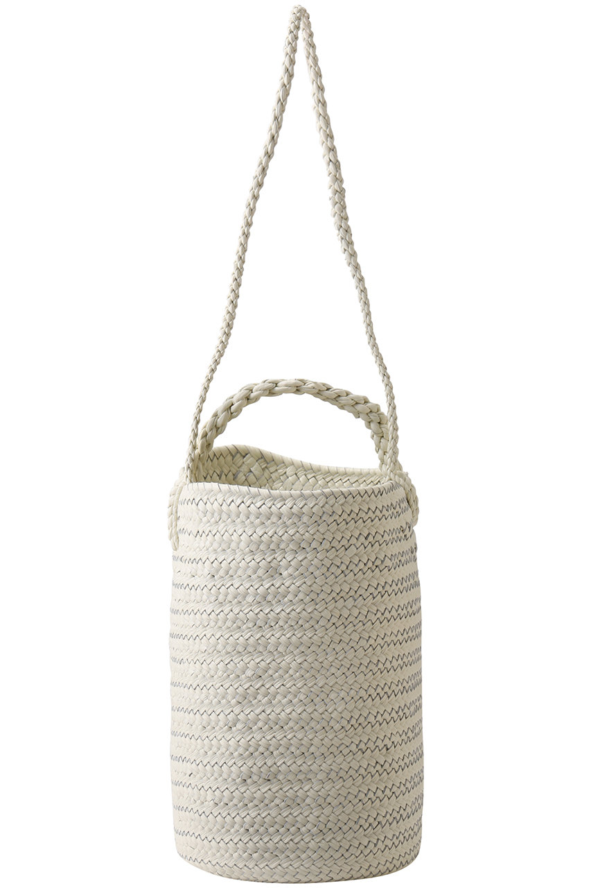 Aeta CYLINDER BASKET W handle (ホワイト, F) アエタ ELLE SHOP Aeta CYLINDER BASKET W handle (ホワイト, F) アエタ ELLE SHOP