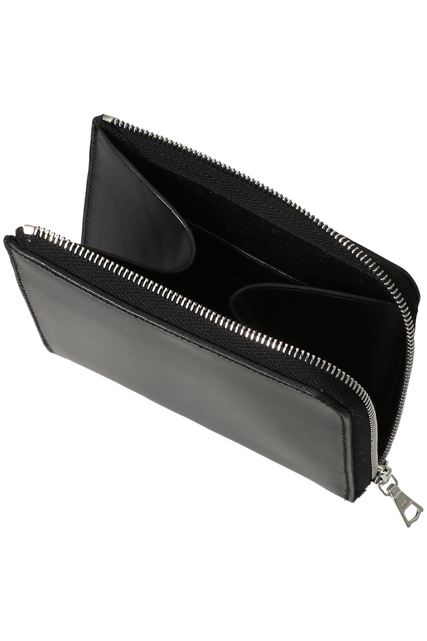 Aeta(アエタ)｜L-SHAPED WALLET M/ブラック の通販｜ELLESHOP・(エル