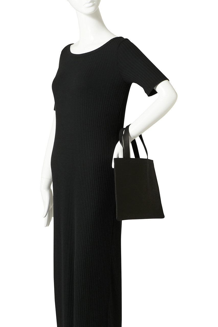 Aeta(アエタ)｜Double Faced FLAT TOTE MINI/ブラック の通販