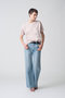 【予約販売】【ELLESHOP限定】ピュアオーガニックバイオ クルーネックカットソー エブール/ebure