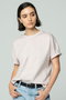 【予約販売】【ELLESHOP限定】スーピマコットンスタンダード クルーネックカットソー エブール/ebure