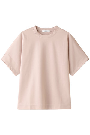 エブール/ebureの超長綿スーピマコットン クルーネックTシャツ