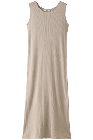 エブール/ebureのライトリブニット ノースリーブワンピース