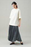 ドライビスウール ロングプリーツスカート