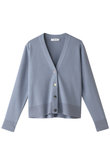 シルクコットンニット Vネックカーディガン