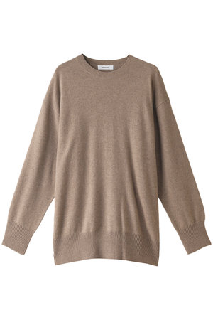 ハイゲージカシミア クルーネックニットプルオーバー