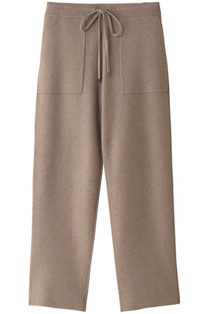 ハイゲージカシミア ニットパンツ