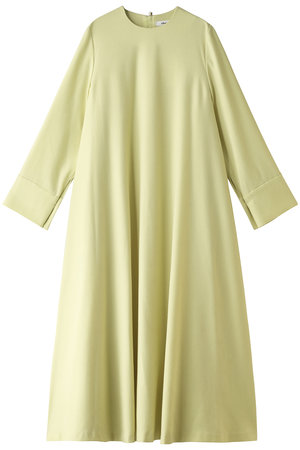 エブール/ebureのウールカシミアサキソニー テントシルエットワンピース