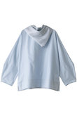 コットンシルクスカーフ クルーネックブラウス(スカーフ付)