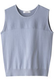 ライトシルクコットン ノースーブニットトップス
