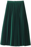 ポリタフタプリーツ ロングスカート