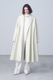リバーメルトン ショールカラーコート