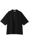 クリアコンパクトカノコ ポロシャツ エブール/ebure ブラック