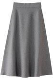 ソフトスムースニット ニットフレアスカート