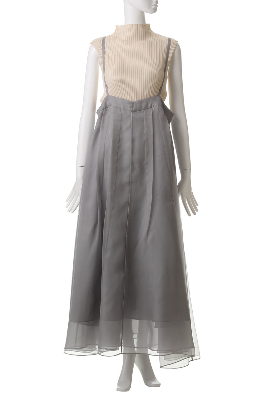 ✨極美品✨ebure エブール シルク混 フレアワンピース ネイビー 上品 FW25_01 | ebure(エブール)