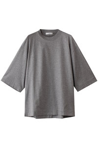 ebure ポリウールハーフシャツ セール】クロップド丈ハーフスリーブシャツ（シャツ/ブラウス