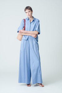 ebure ポリウールハーフシャツ ebure/エブール｜新作入荷！ いますぐ着たい【店舗限定