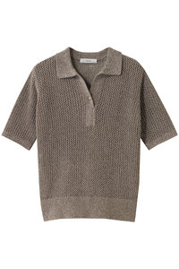 お値下 24SS エブール ebure コットンドライメッシュニットカーディガン コットンドライメッシュカーディガン | ebure (Women)/エブール