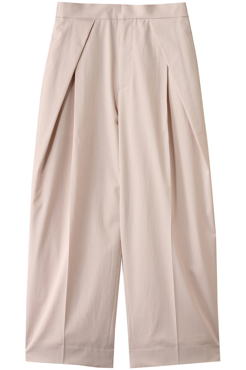 ebure 【店舗限定】ストレッチラチネ ワイドパンツ (ライトピンク, 38) エブール ELLE SHOP ebure 【店舗限定】ストレッチラチネ ワイドパンツ (ライトピンク, 38) エブール ELLE SHOP