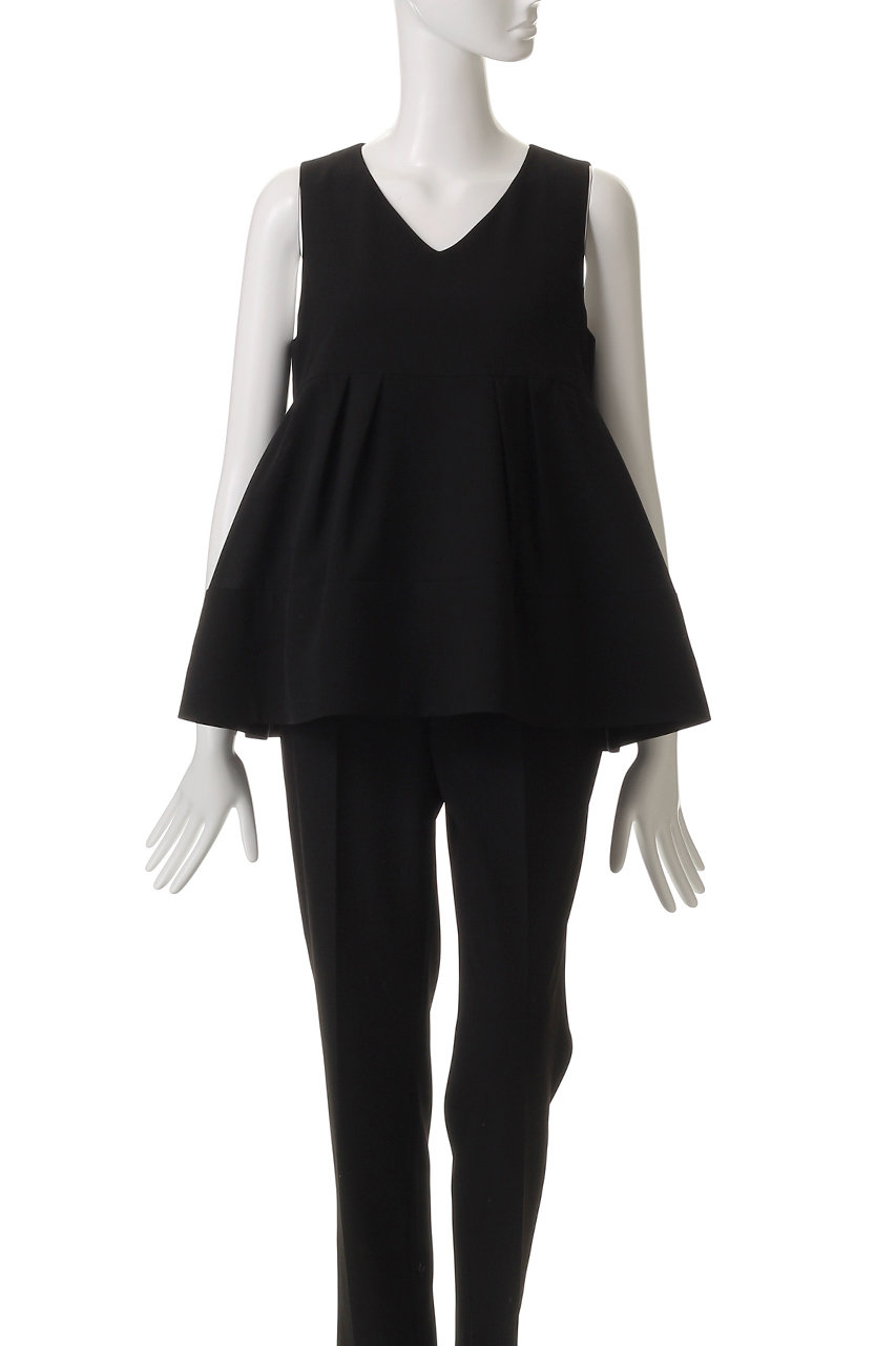 ebure(エブール)｜【店舗限定】クリスプドライ フレアブラウス