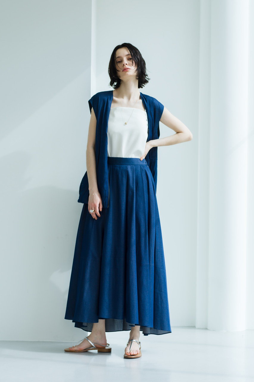 ebure(エブール)｜【店舗限定】ボイルダブルクロス チューブトップ
