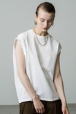 【店舗限定】クリア天竺 ノースリーブカットソー