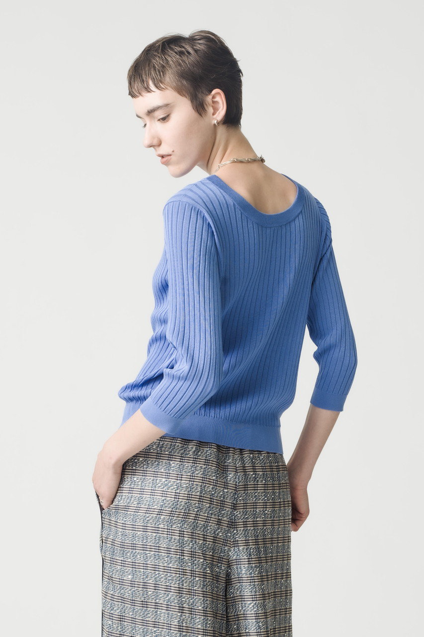 エブール ebure 完売 シルクテープハンドニット タンクトップ ebure