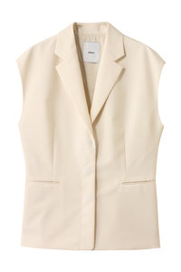 美品▲ebure エブール //オールインワン▲オールインワン　　オフホワイト ebure(エブール)｜ドライポプリン オールインワン/アイボリー の通販