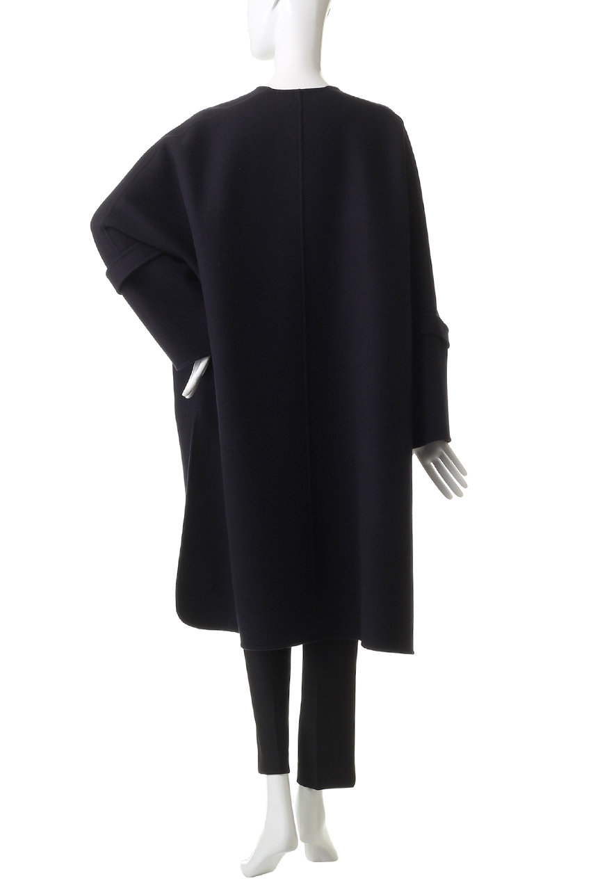 美品 ebure ヘビーメルトン チェスター ロングコート 36 着丈123㎝ 美品 ebure ヘビーメルトン チェスター ロングコート 36 着丈123㎝