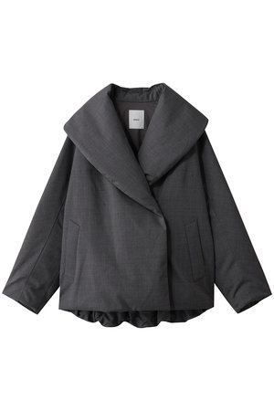 エブール　ebure ハーフコート　ジャケット　ウールブラウス ebure｜エブールのコート通販｜ELLE SHOP (エル・ショップ)