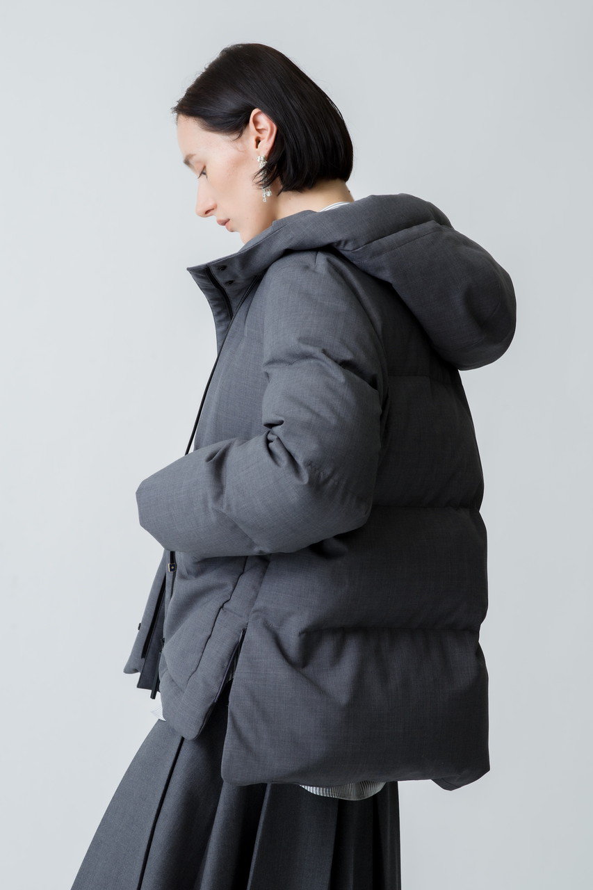 ebure(エブール)｜フォルムダウン ショートコート/トップグレー の通販