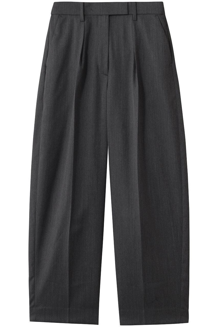 ライトシャンブレーウール バレルパンツ