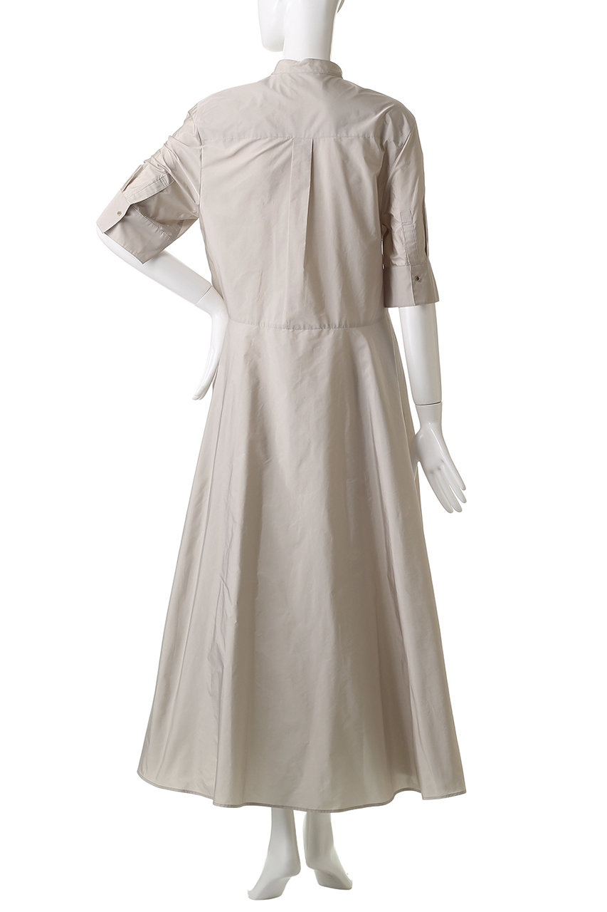 エブール　ワンピース　38 白 ebure(エブール) ワンピース サイズ38 M レディース - 白×グリーン