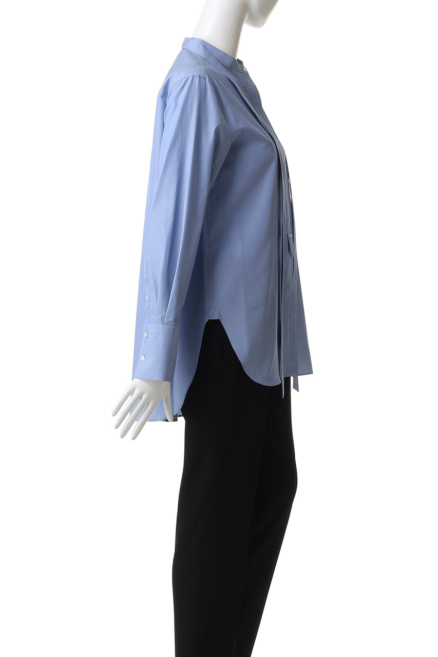 ebure(エブール)｜エッセンシャルコットン バンドカラーシャツ/ライト