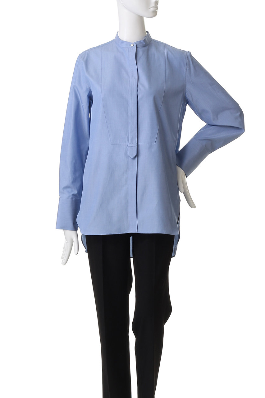 ebure(エブール)｜エッセンシャルコットン バンドカラーシャツ/ライト