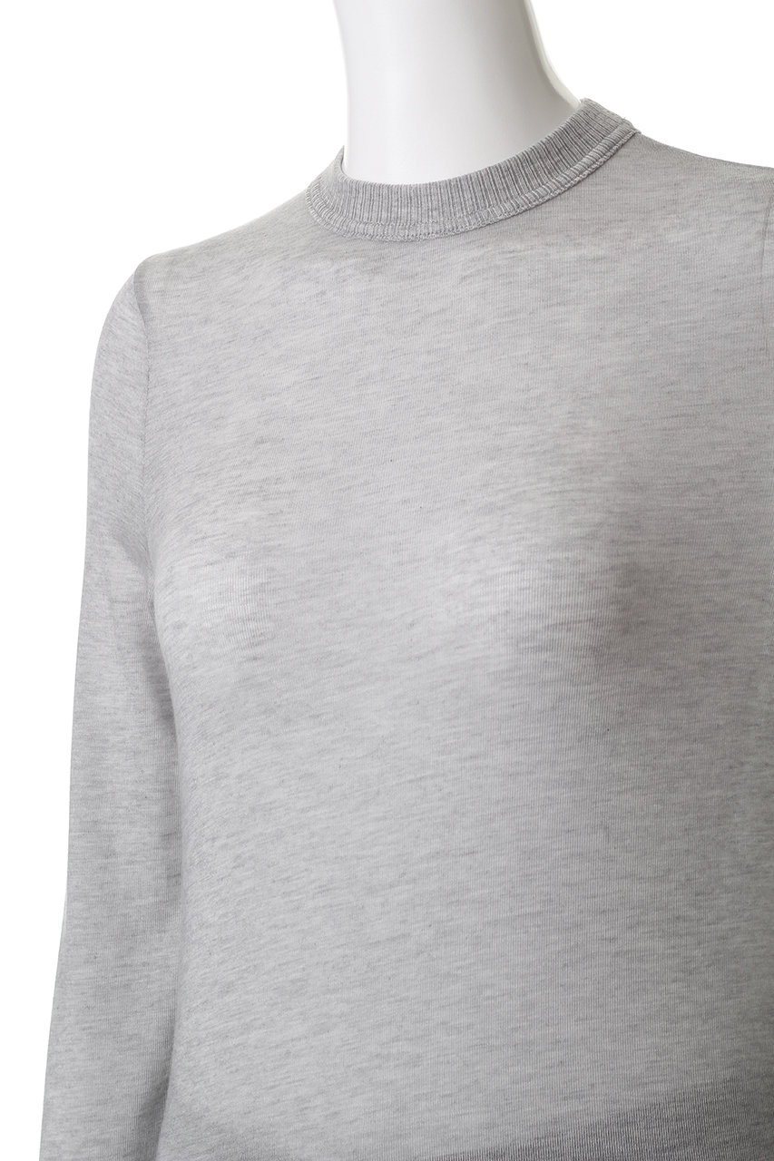 ebure エブール　ソフトシアージャージ クルーネックカットソー　新品 ebure(エブール)｜【予約販売】ソフトシアージャージ クルー