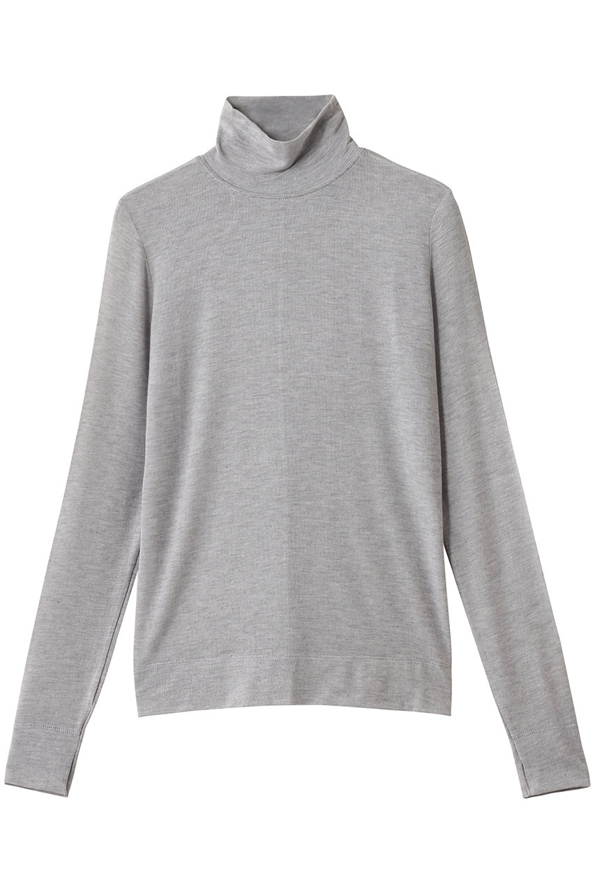 ソフトシアージャージ ハイネックカットソー