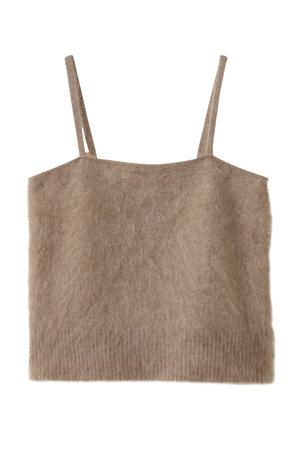 エブール/ebureのカシミアファーニット キャミソール(110300/110301)