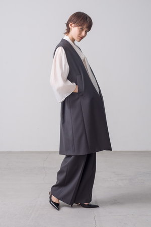 お値下げ‼️ella_selectshop ジレ ベスト・ジレの通販｜ELLE SHOP (エル・ショップ)
