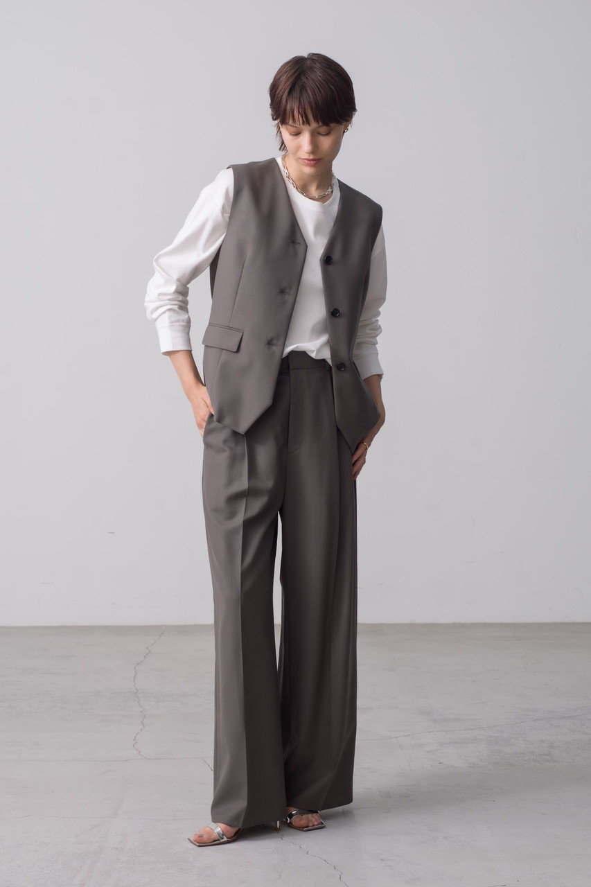 ebure(エブール)｜【店舗限定】ハイカウントオックスウール ワイド