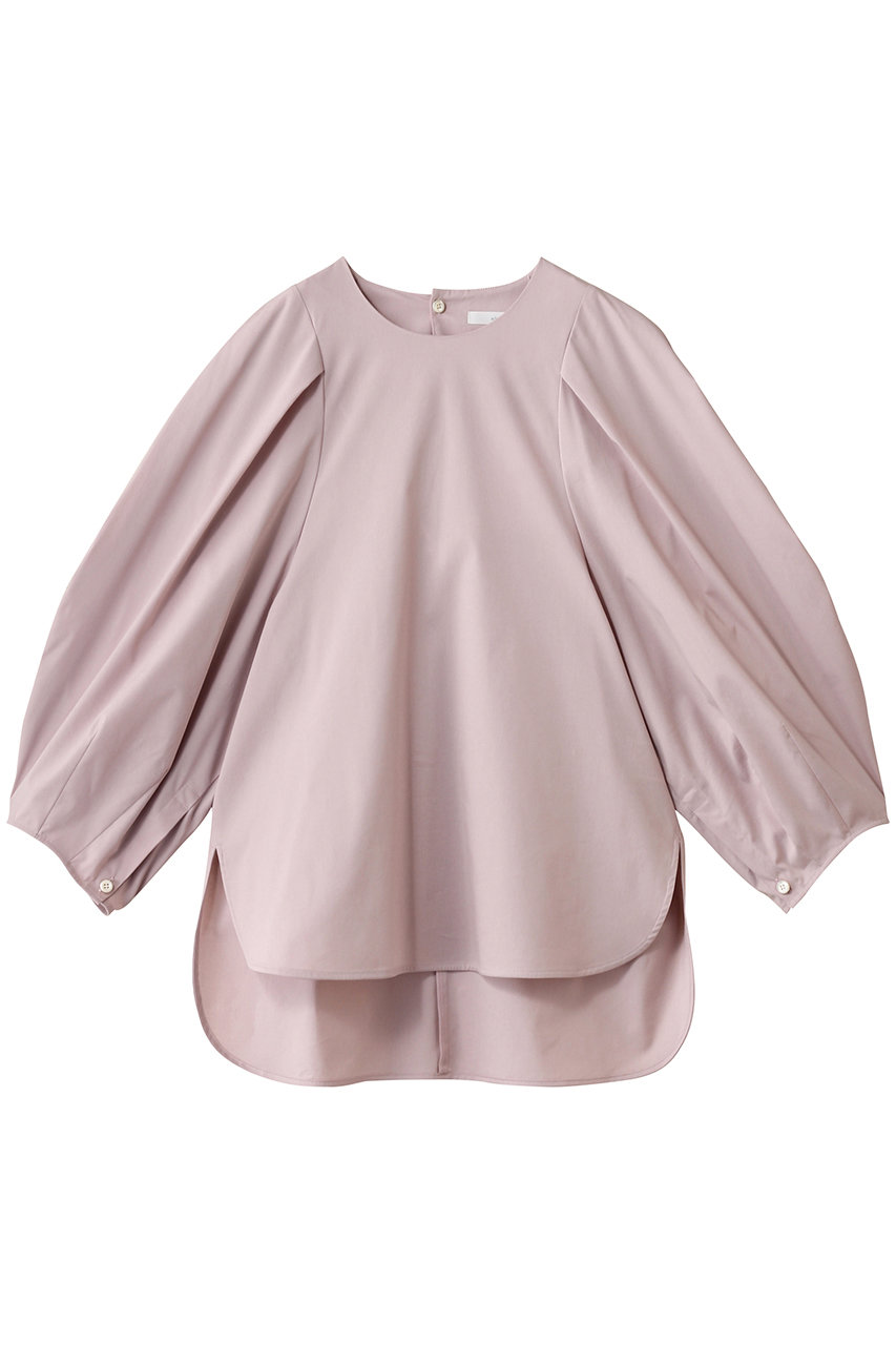 ebure 【店舗限定】ハイパワーコットン ボリュームブラウス (ライトピンク, 38) エブール ELLE SHOP ebure 【店舗限定】ハイパワーコットン ボリュームブラウス (ライトピンク, 38) エブール ELLE SHOP