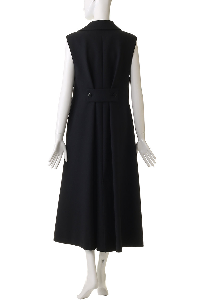 ebure エブール　ジレ　ネイビー　ツイード　36 ebure エブール ジレ ネイビー ツイード 36