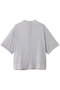 【店舗限定】シアーストレッチ ボックスシルエットTブラウス エブール/ebure ライトグレー