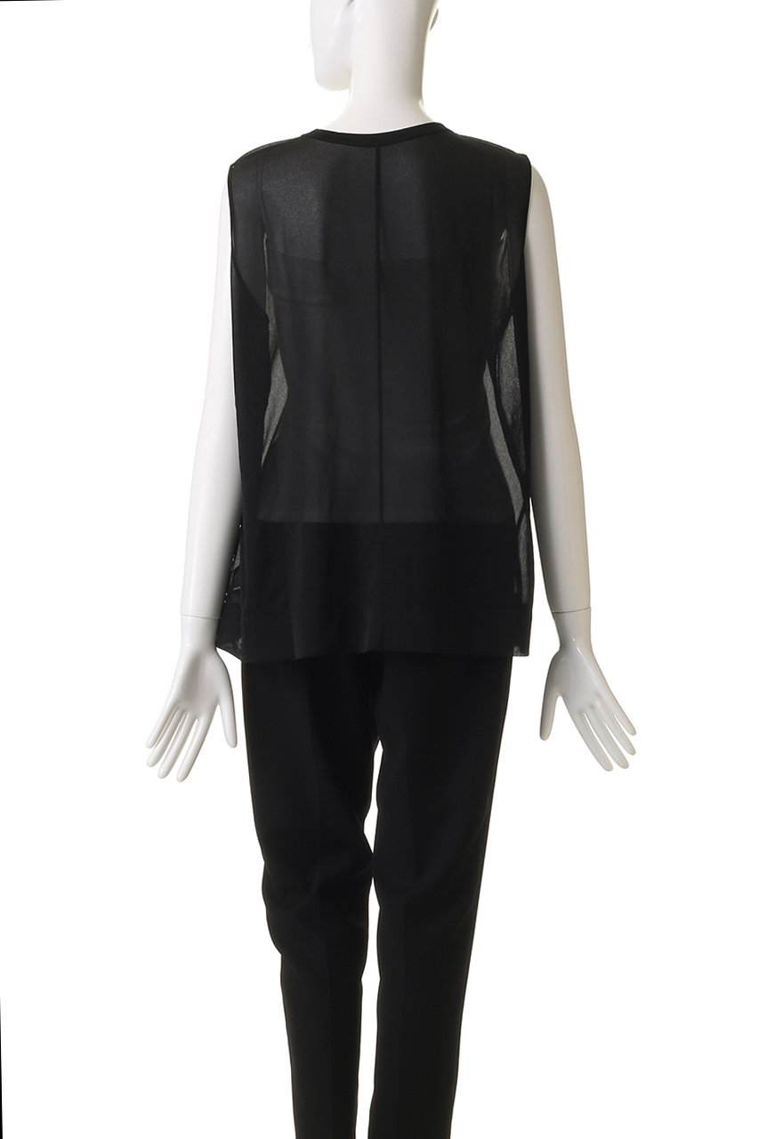 ebure(エブール)｜【店舗限定】シアーストレッチ タンクトップブラウス