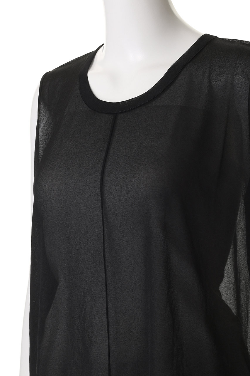 ebure(エブール)｜【店舗限定】シアーストレッチ タンクトップブラウス